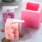 Angelo silikoninės žvakės formos „pasidaryk pats“ aromatinių gėlių fėjos portretų žvakių gaminimo įrankis muilo derva Šokolado formos dovanų amatų namų dekoras