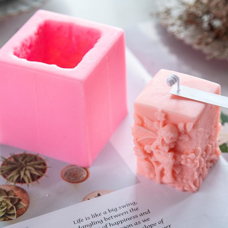 Angelo silikoninės žvakės formos „pasidaryk pats“ aromatinių gėlių fėjos portretų žvakių gaminimo įrankis muilo derva Šokolado formos dovanų amatų namų dekoras