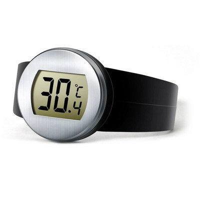 Φορητό ψηφιακό θερμόμετρο κόκκινου κρασιού LCD Εργαλείο ράβδου μέτρησης θερμοκρασίας για βραχιόλι κρασιού οικιακής κουζίνας Θερμόμετρο