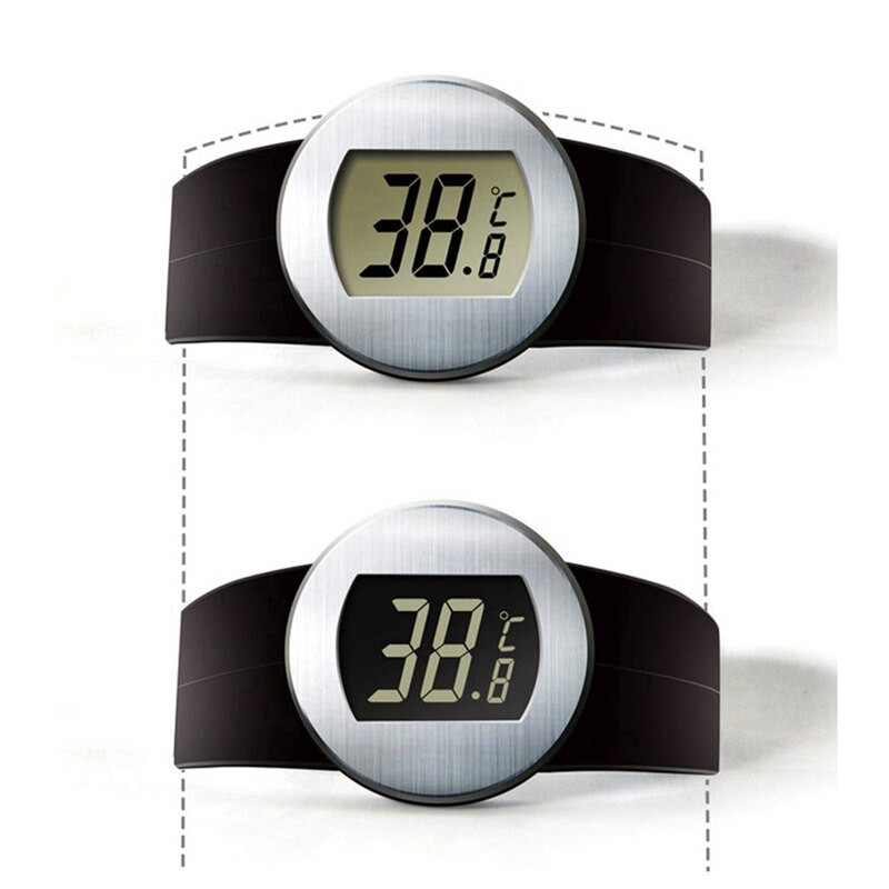 Φορητό ψηφιακό θερμόμετρο κόκκινου κρασιού LCD Εργαλείο ράβδου μέτρησης θερμοκρασίας για βραχιόλι κρασιού οικιακής κουζίνας Θερμόμετρο