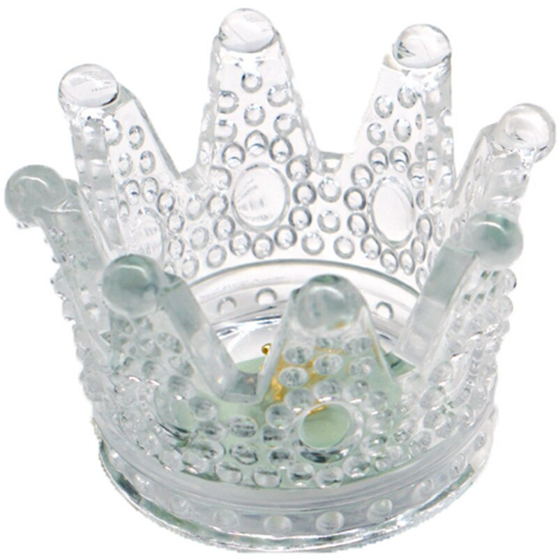 Καλούπι σιλικόνης Crystal Crown Candlestick for Diy Handmade Uv Resin Plaster Aromatherapy Candle Concrete Mold Διακόσμηση σπιτιού