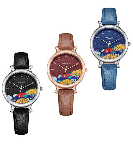 Νέο μοντέλο γυναικείο ρολόι με στρογγυλό σχήμα