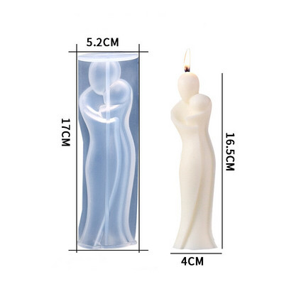 Didžiosios Motinos Meilės Žvakės Formelės Motinos Vaikams Šiltas Šeimos Muilas Žvakė Silikoninis Formas pasidaryk pats Motinos dienai Amatai Žvakių gaminimo reikmenys