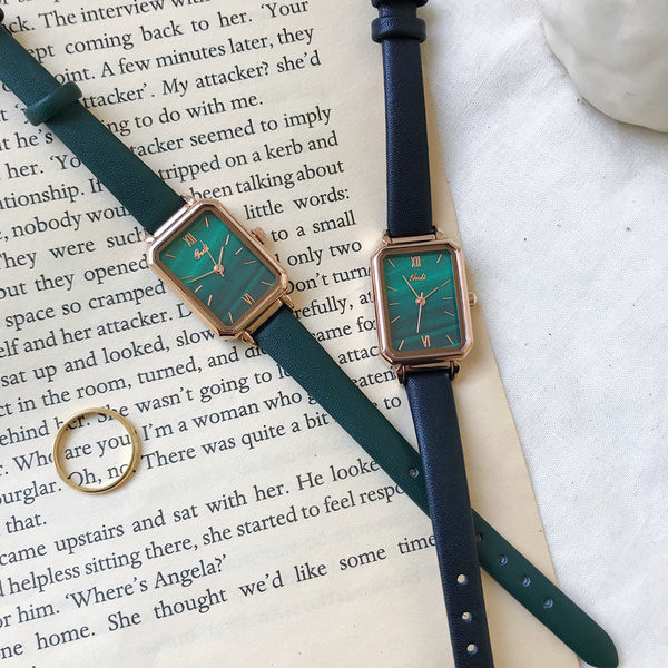 Ženski sat sa remenom od eko kože - u raznim bojama