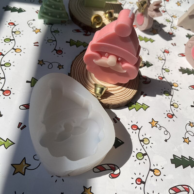 Τρισδιάστατο Χριστουγεννιάτικο Κερί Χριστουγέννων DIY Προμήθειες κατασκευής χριστουγεννιάτικου δέντρου Διακόσμηση σπιτιού Elk Χριστουγεννιάτικο δέντρο Καλούπι σιλικόνης Χριστουγεννιάτικο καλούπι σιλικόνης