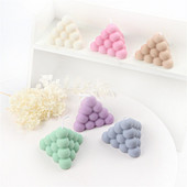 DIY piramis buborék gyertya szilikon forma kézzel készített aromaterápiás gipsz szója viasz gyertya készítés szappangyanta formák csokis sütés