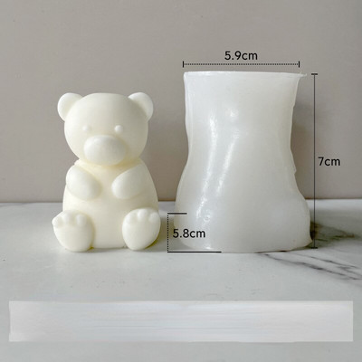 Multifilm karu silikoonist küünlavormi vaik kips jääkuubik küpsetusvorm Magamistoa sisustus Sünnipäevapeo kingitused