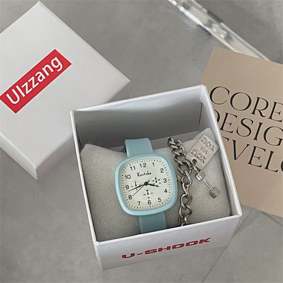 Ceas de damă din silicon în diferite culori