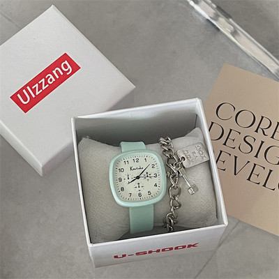 Ceas de damă din silicon în diferite culori