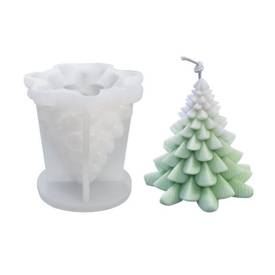 Διακόσμηση σπιτιού DIY Craft Κερί Κατασκευή Χιονάνθρωπος Χριστουγεννιάτικο Στολίδι Καλούπια Ρητίνης Καλούπι σιλικόνης Καλούπι Χριστουγεννιάτικου Δέντρου Κερί