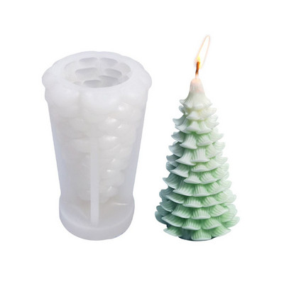 Διακόσμηση σπιτιού DIY Craft Κερί Κατασκευή Χιονάνθρωπος Χριστουγεννιάτικο Στολίδι Καλούπια Ρητίνης Καλούπι σιλικόνης Καλούπι Χριστουγεννιάτικου Δέντρου Κερί