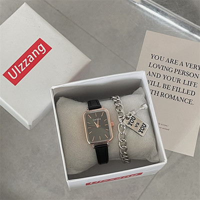 Ženski dnevni sat - sa remenom od eko kože