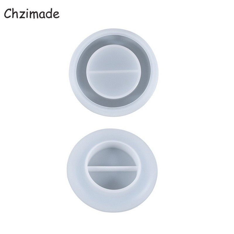 Chzimade 1 buc. Lumânare ovală pentru aromoterapie matriță din silicon din rășină lucrată manual, forme de depozitare a săpunului, realizarea de decorațiuni pentru casă diy