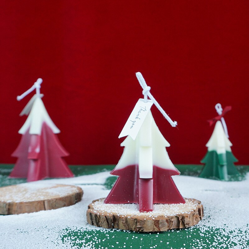 Mucegai 3D pentru lumânări pentru brad de Crăciun, DIY, lucrat manual pentru aromaterapie, pentru fabricarea de lumânări, matriță mare pentru brad de Crăciun, matriță acrilică
