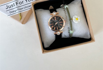 Casual γυναικείο ρολόι με πέτρες