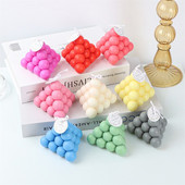 3D φόρμα κεριών πυραμίδας DIY Pyramid Cube Mousse για κέικ Μαγική μπάλα Αρωματική φόρμα σαπουνιού Φόρμα πυριτίου Καλούπια σιλικόνης χειροποίητα