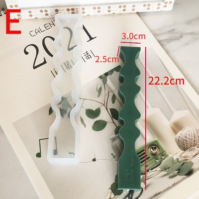 Vormitud riba küünlavorm DIY riba aroomiteraapia küünlavormi küünalde valmistamise komplekt küünlavormi vaigu vormi küünalde valmistamise vormid