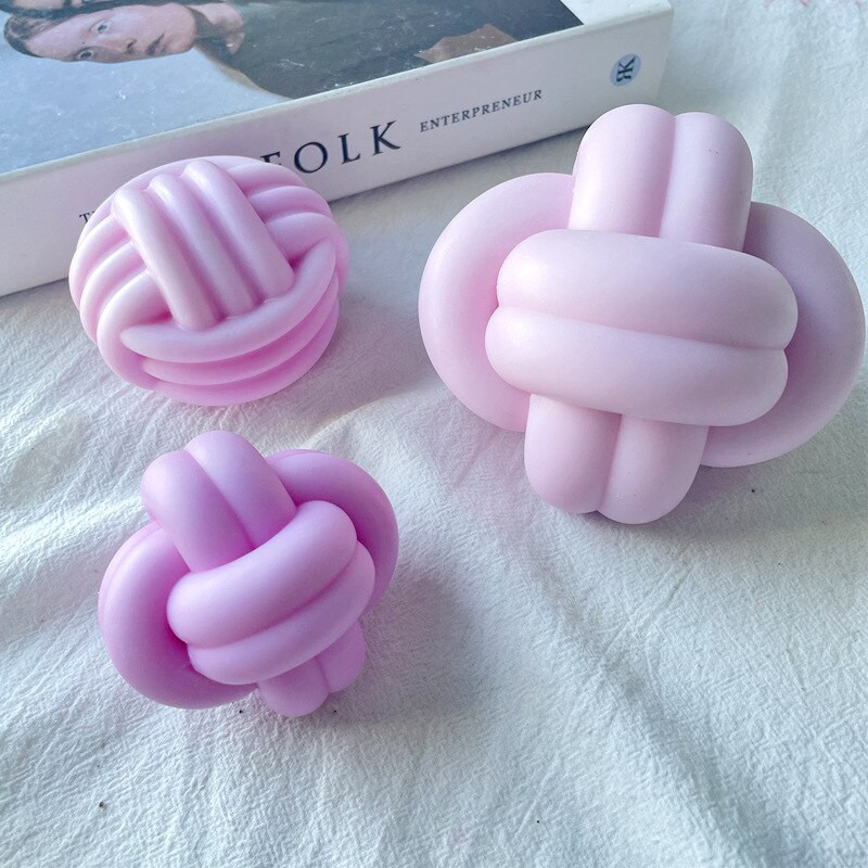 Μάλλινη φόρμα για κερί Τρισδιάστατο χοντρό μαλλί Σχοινί Αρωματοθεραπείας Κερί Γύψινο Ρητίνη Σπίτι Διακόσμηση για τούρτα Φόρμα σιλικόνης 3d