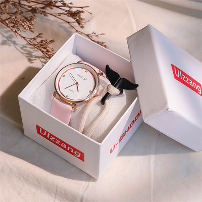 Μοντέρνο γυναικείο ρολόι με στρογγυλό σχήμα - πολλά χρώματα