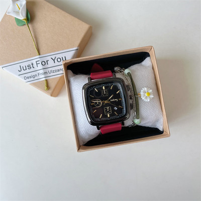 Moodne silikoonrihmaga naiste käekell