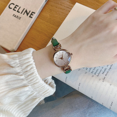 Ceas casual de dama cu curea din piele in mai multe culori