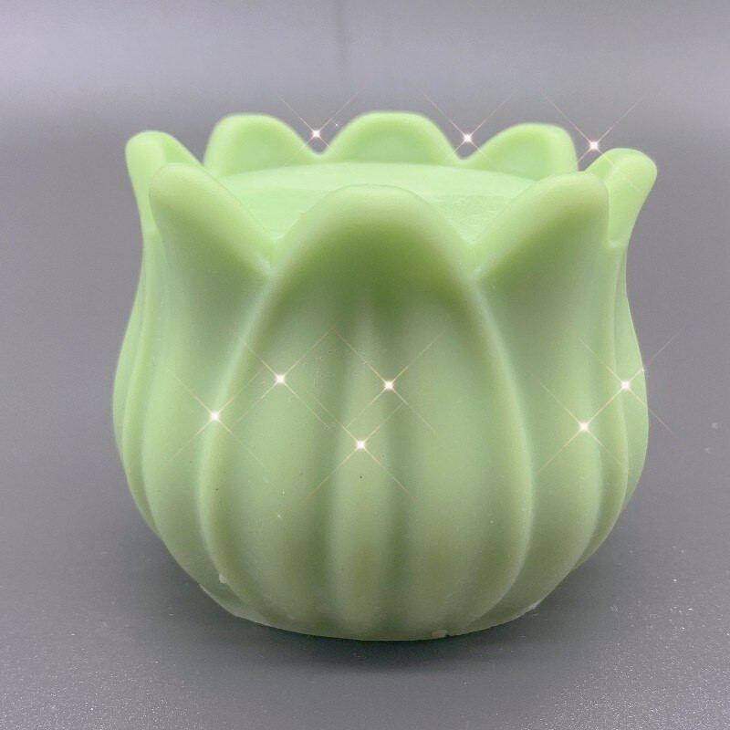 Μεγάλη τρισδιάστατη φόρμα κεριών σιλικόνης τουλίπα Καλούπι σιλικόνης 3d Aroma Candles Form for Candles Diy Candle Making Kit Molds