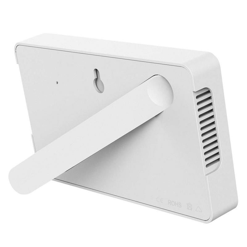 Ψηφιακό υγρόμετρο LCD Ψηφιακό υγρόμετρο θερμόμετρο υγρασίας με ξυπνητήρι και πρόγνωση καιρού για εσωτερικούς εξωτερικούς χώρους