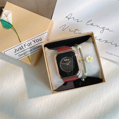 Moodne silikoonrihmaga kandiline käekell