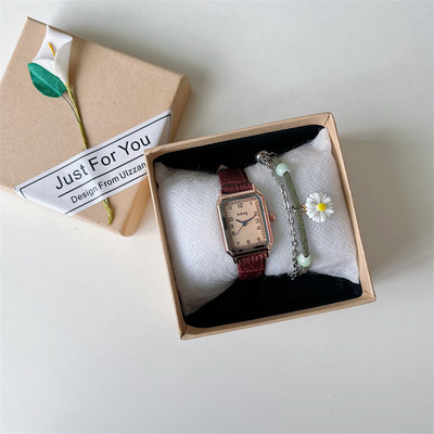 igapäevane käekell - ökonahast rihmaga