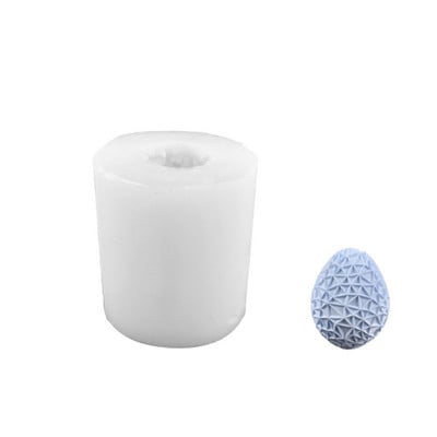 Ριγέ κερί αυγού Καλούπια σιλικόνης για αρωματικά κεριά από ρητίνη Χειροποίητα Diy Κερί Κατασκευής Κιτ Φόρμα Μορφές Καλούπια χειροτεχνίας από πυρίτιο