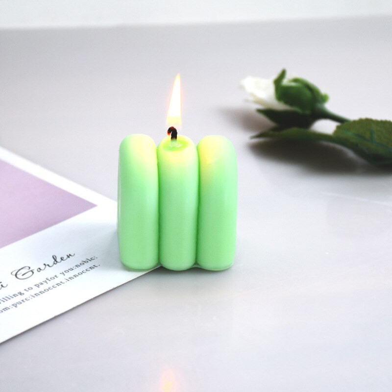 Silikónová forma na sviečky, geometrické tvary, abstraktné, ručne vyrábané mydlo, sadrová živica, remeselná silikónová forma, bytová dekorácia, párty, darčeková forma