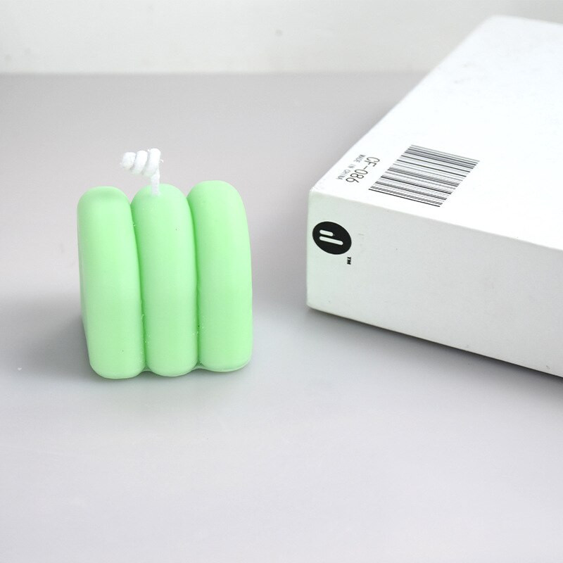 Silikónová forma na sviečky, geometrické tvary, abstraktné, ručne vyrábané mydlo, sadrová živica, remeselná silikónová forma, bytová dekorácia, párty, darčeková forma