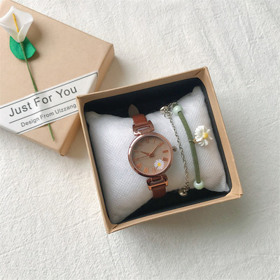 Casual γυναικείο ρολόι με στρογγυλό σχήμα