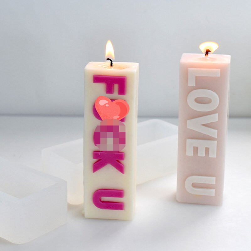 3D Letters LOVE Slogan Κερί Καλούπι σιλικόνης Πτυσσόμενο σαπούνι Κερί Γύψινο κρεμαστό Κρεμαστό φόρμα σιλικόνης Φόρμα πάρτι δώρου Κερί