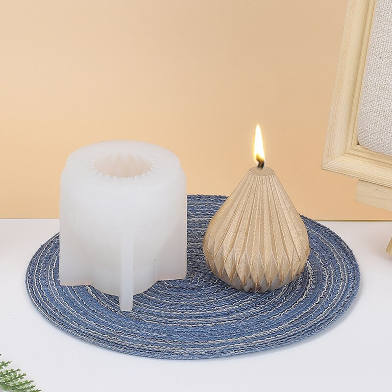 3D Αρωματοθεραπεία Κερί σε σχήμα αχλαδιού Καλούπι σιλικόνης Diy Χειροποίητο Σαπούνι Κερί Γύψινο Καλούπι Δώρο Οικιακό Κερί Καλούπι σιλικόνης