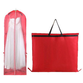 Wedding Dess Dust Bag Μη υφαντό υφασμάτινο Ρούχα Βραδινό φόρεμα με προστασία από τη σκόνη Κάλυμμα για τη σκόνη Νυφικό Τσάντα αποθήκευσης ρούχων 150/180cm