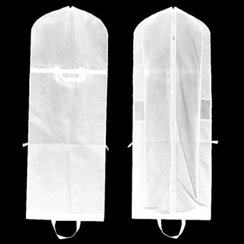 Wedding Dess Dust Bag Μη υφαντό υφασμάτινο Ρούχα Βραδινό φόρεμα με προστασία από τη σκόνη Κάλυμμα για τη σκόνη Νυφικό Τσάντα αποθήκευσης ρούχων 150/180cm