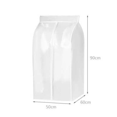 Uued riided rippuv tolmukate kleit ülikond mantel läbipaistev hoiukott ümbris Korraldaja riidekapp kleit riided rippuv tolmukate