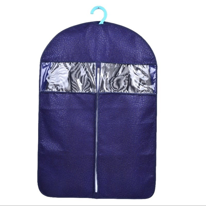 Riided DustCover Ülikond Varrukas Reljeefne Tolmukindel kate Ülikonna kate Paks lausriidest hoiustamise rippuv tasku