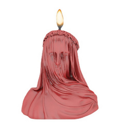 Veil Girl Candle Mould Silicone DIY Sculpture Female Body Γύψινο Διαδικασία Διακόσμηση Αρωματικό Κερί Προμήθειες Κατασκευής Χειροποίητα