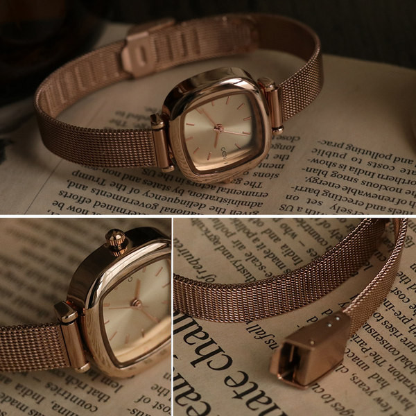 Moderan sat s metalnim remenom za žene