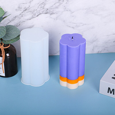 Küünlavorm Käsitsi valmistatud DIY vorm Küünla valmistamise tarvikud Silikoonvaigust vormid Küünlavaha vormid Mesilasvaha vorm