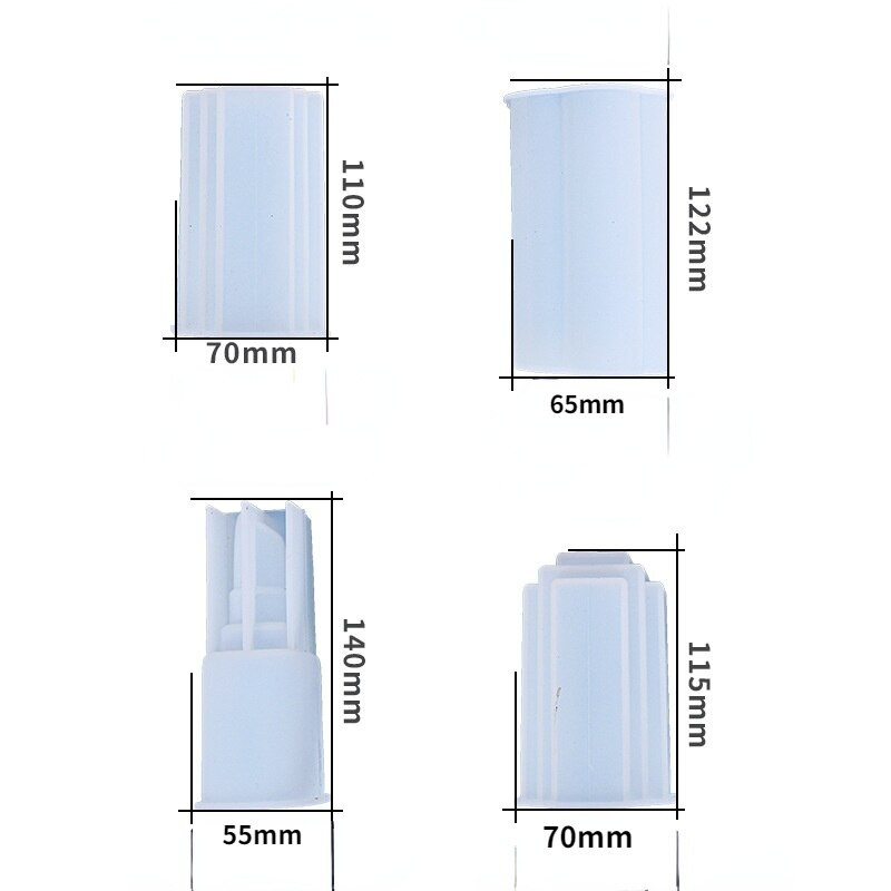 Küünlavorm Käsitsi valmistatud DIY vorm Küünla valmistamise tarvikud Silikoonvaigust vormid Küünlavaha vormid Mesilasvaha vorm
