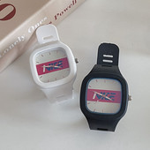 Σπορ γυναικείο ρολόι με λουράκι σιλικόνης