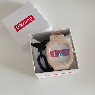 Σπορ γυναικείο ρολόι με λουράκι σιλικόνης