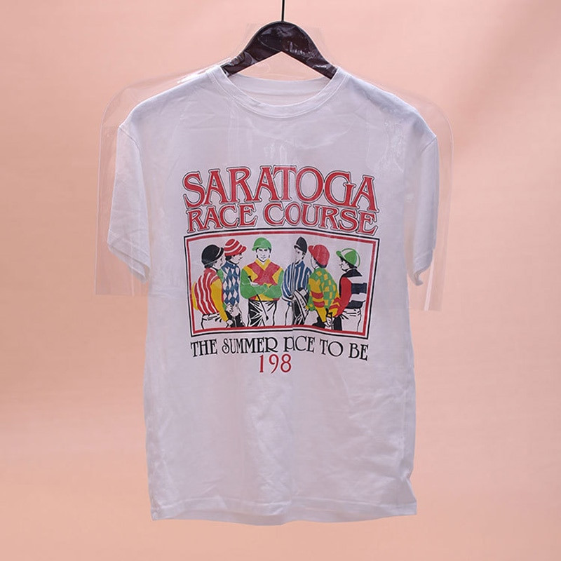 Pachet de 5 bucăți huse din PVC transparent pentru haine haină haină jachetă costum cămașă husă de protecție rezistentă la praf FC61