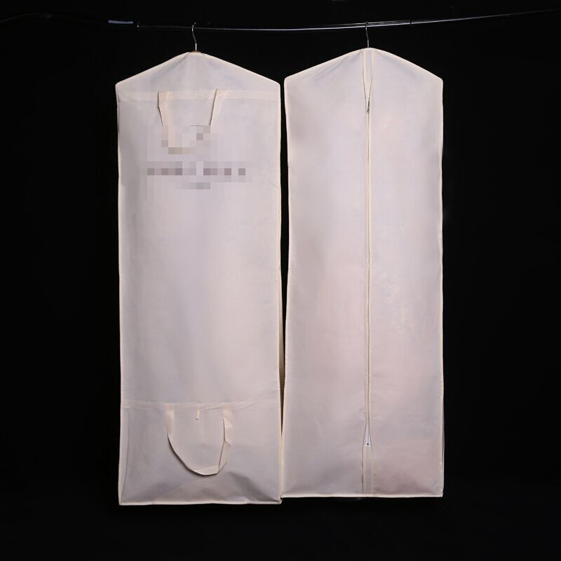 Suure suurusega pruudi pulmakleit Kleit Rõivaste kotid Tolmukaitse Reisirõivaste hoiukotid pika rongi jaoks puhvis balli pulmakleitidele