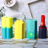 Κερί σιλικόνης DIY Χειροποίητο Σαπούνι Αρωματικό Αρωματοθεραπεία Κερί Γύψος Φτιάχνοντας Μούχλα Σχήμα Κραγιόν Διακόσμηση σπιτιού Δωρεάν αποστολή