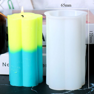 Κερί σιλικόνης DIY Χειροποίητο Σαπούνι Αρωματικό Αρωματοθεραπεία Κερί Γύψος Φτιάχνοντας Μούχλα Σχήμα Κραγιόν Διακόσμηση σπιτιού Δωρεάν αποστολή