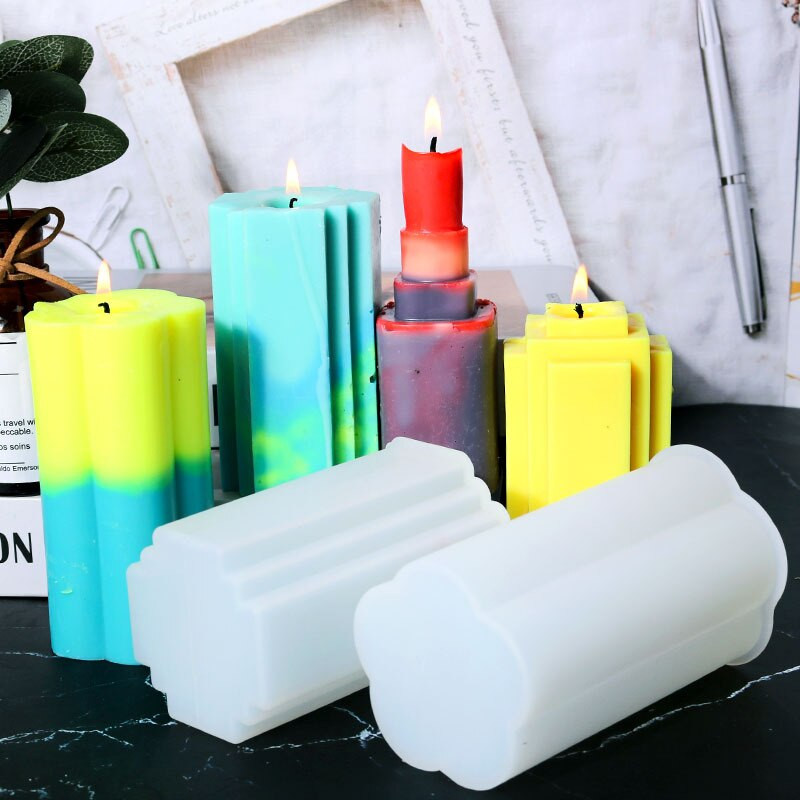 Κερί σιλικόνης DIY Χειροποίητο Σαπούνι Αρωματικό Αρωματοθεραπεία Κερί Γύψος Φτιάχνοντας Μούχλα Σχήμα Κραγιόν Διακόσμηση σπιτιού Δωρεάν αποστολή